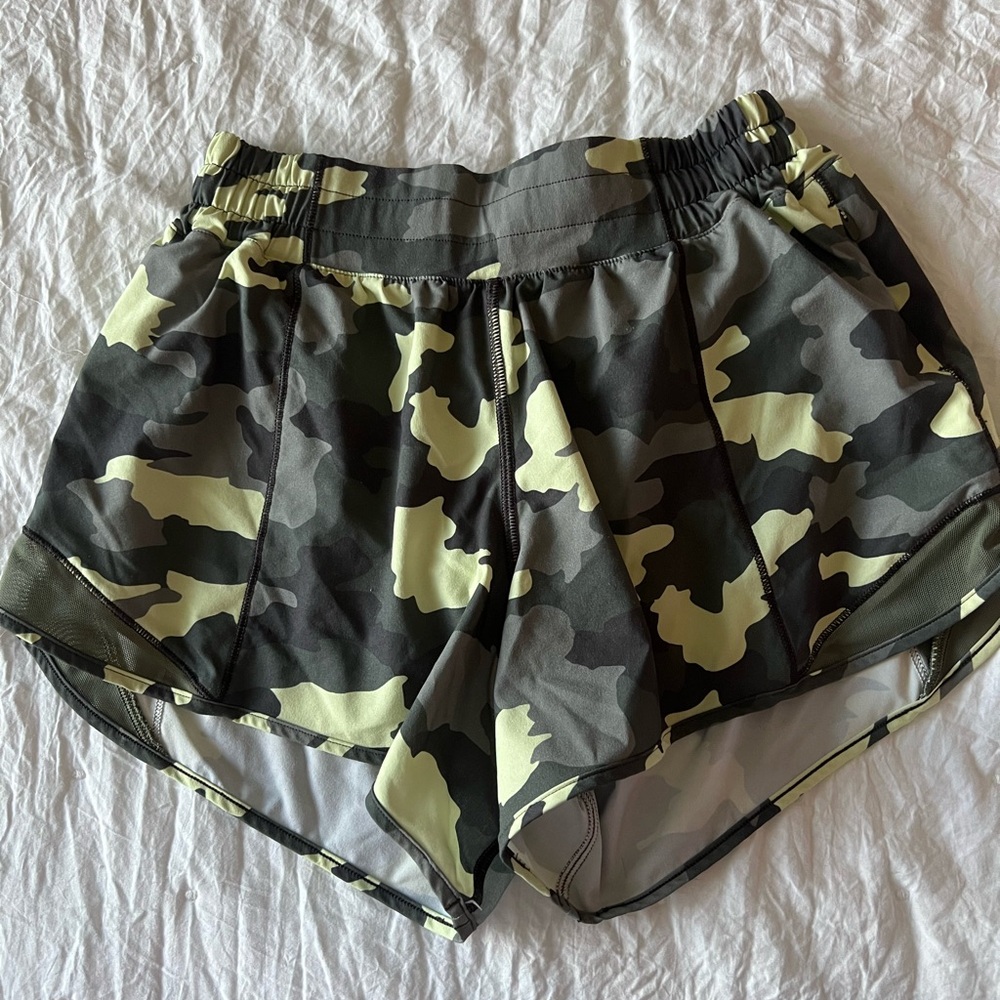 Lululemon Camo Shorts 4
